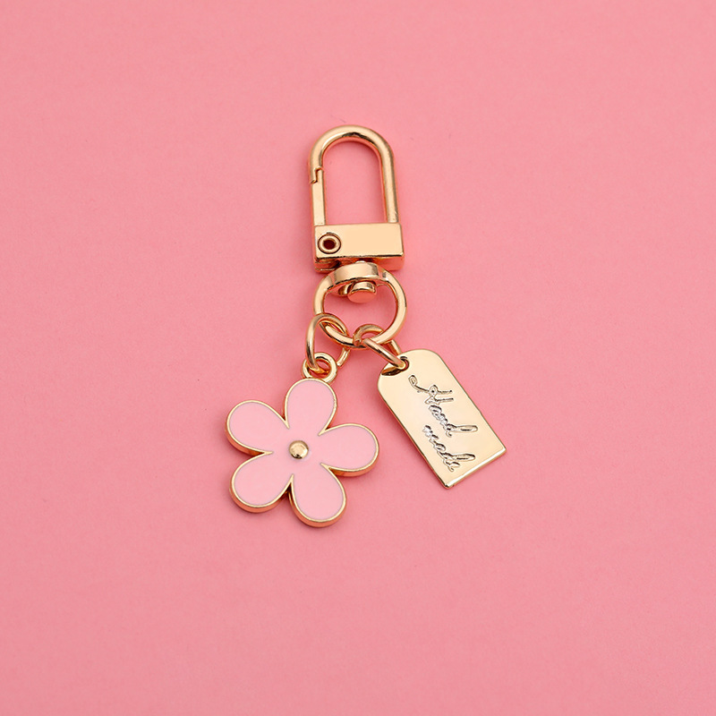 Metal Small Daisy Keychain - Image 5
