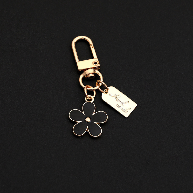 Metal Small Daisy Keychain - Image 3