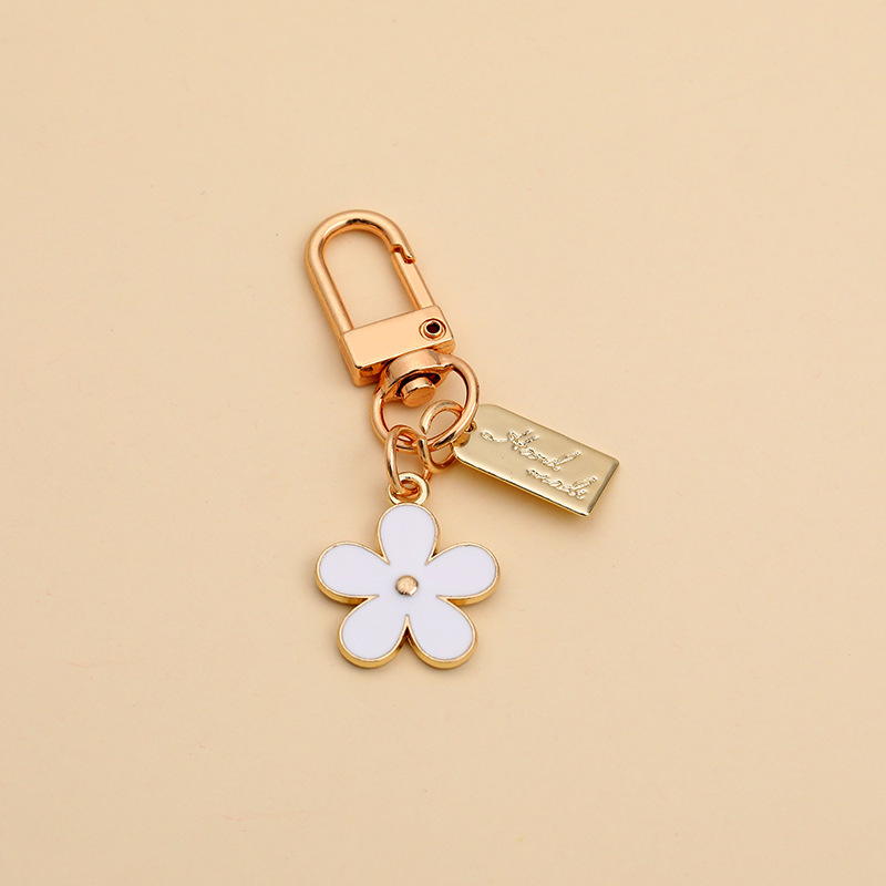 Metal Small Daisy Keychain - Image 2