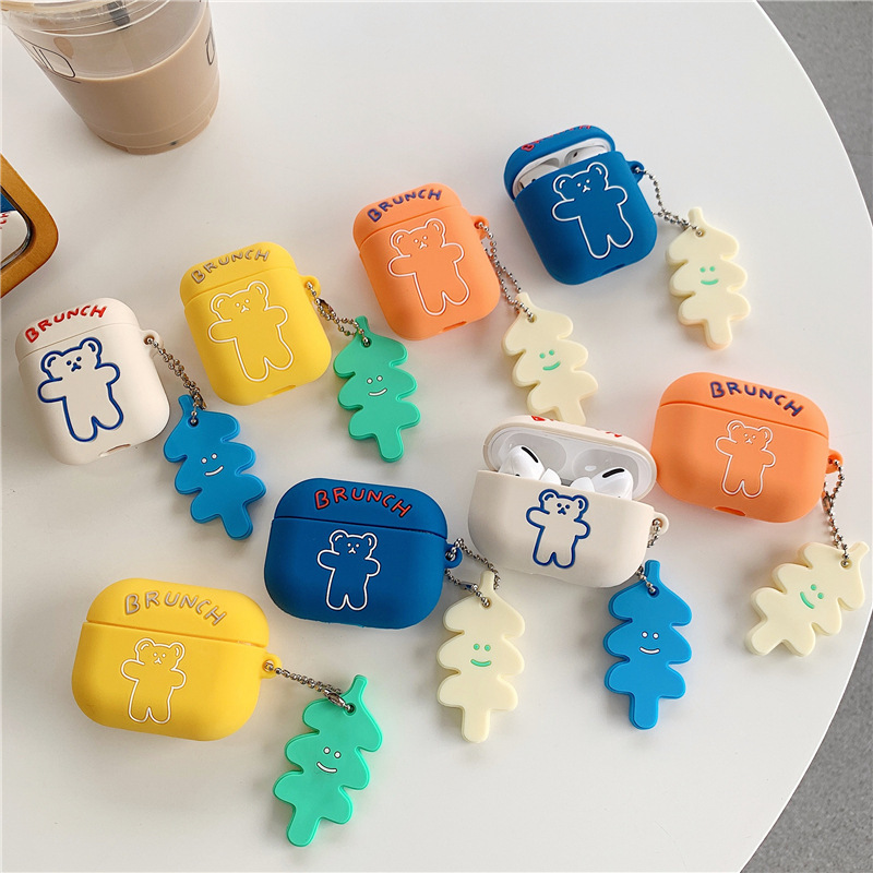 Brunch Bear Airpods Protective Case