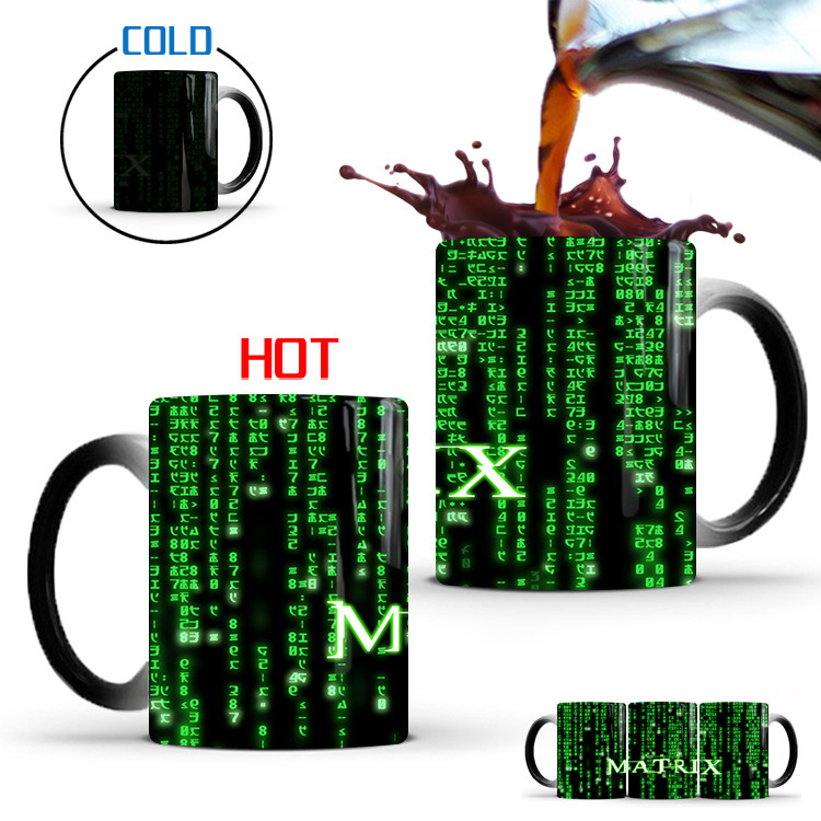The Matrix Heat Sensitive Ceramic Mug