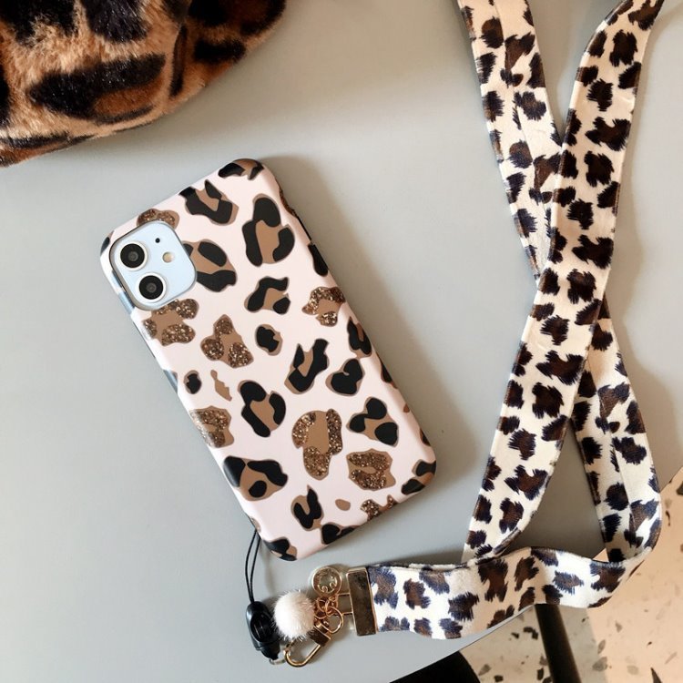 Leopard Print Silicone Soft Shell Case