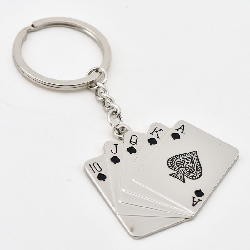 Playing Card Keychain