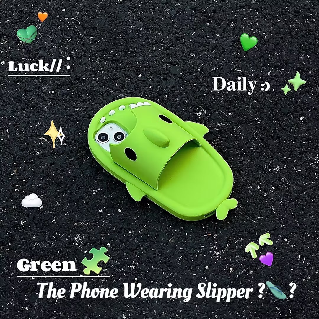 Creative Soft Silicone Shark Slipper Case
