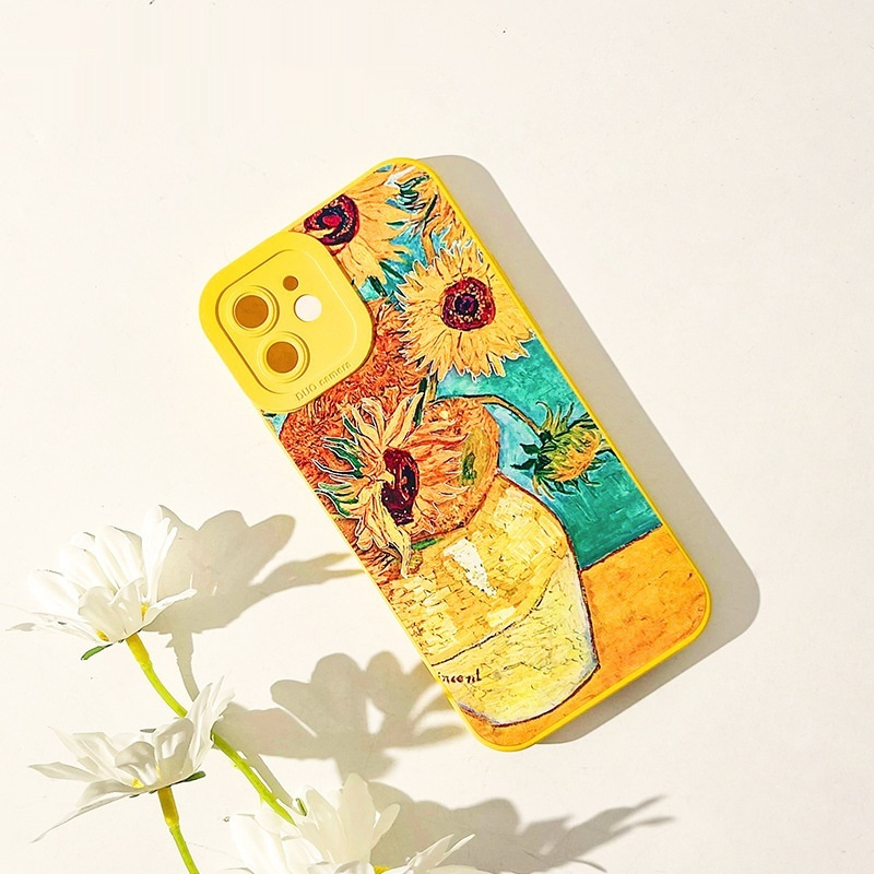 Silicone Sunflower Phone Case