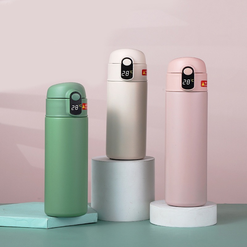 316 Stainless Steel Insulation Bottle With Straw