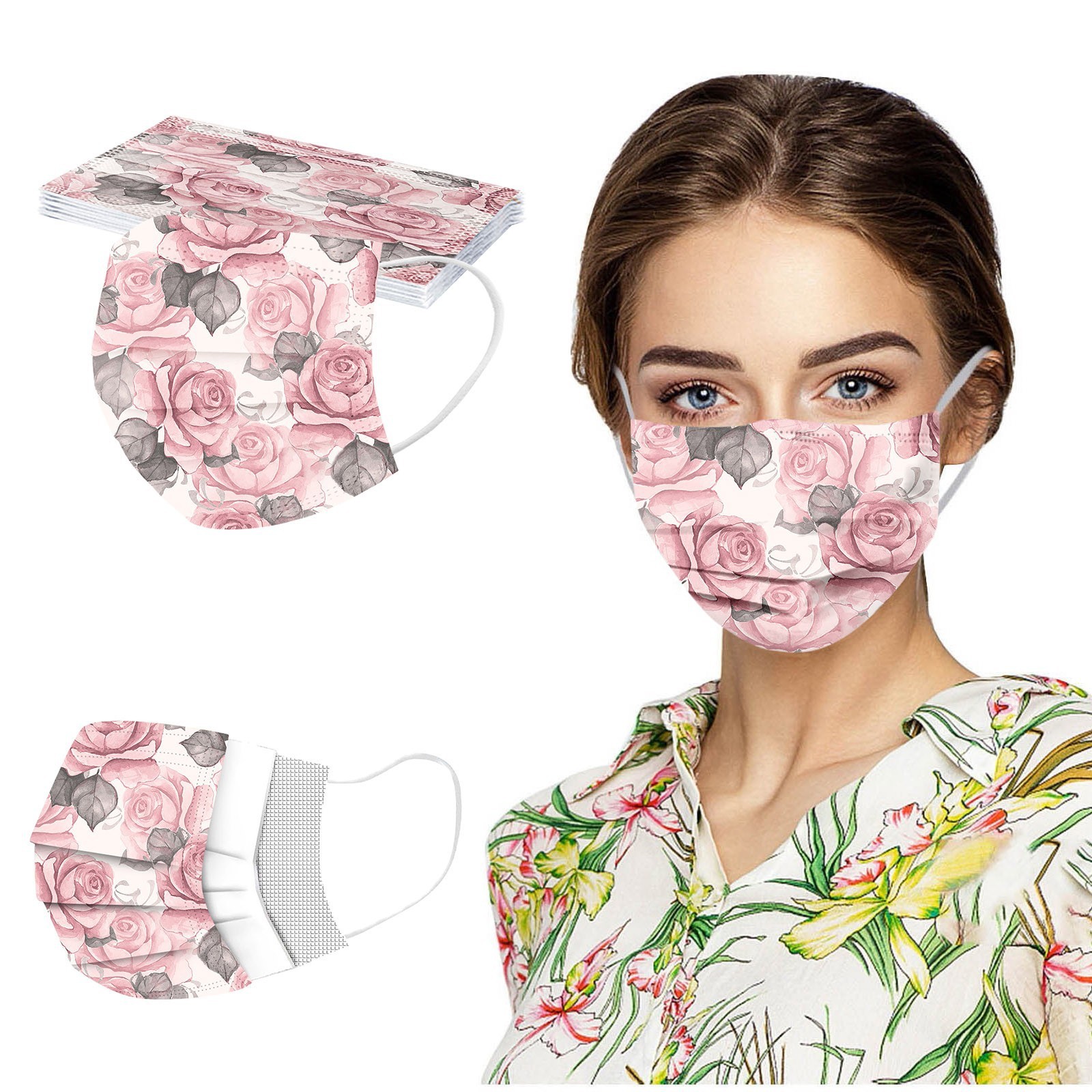 Three-layer Disposable Fashion Mask