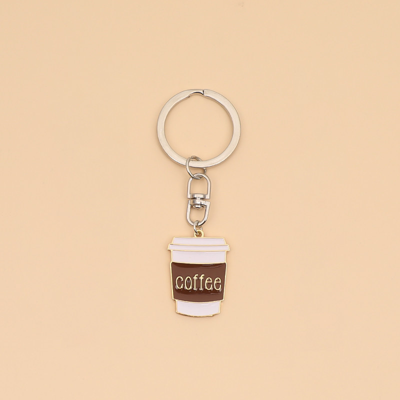 Milk Coffee Diy Couple Keychain - Image 5