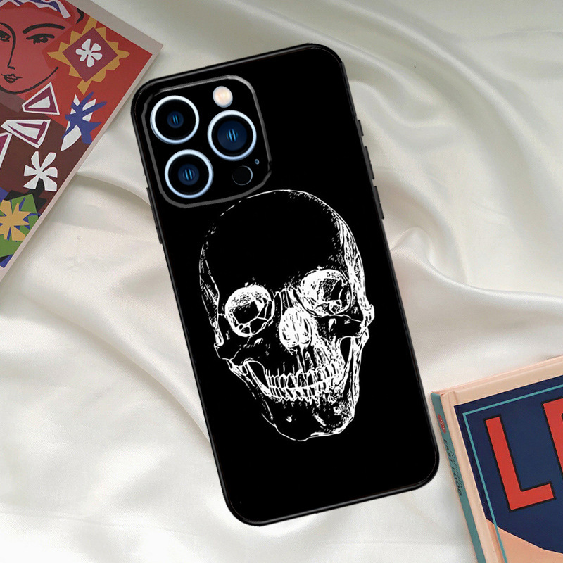 Ghost Skull Face Phone Case - Image 4