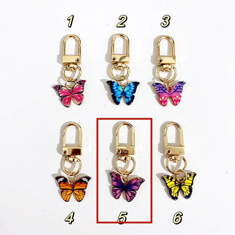 Mini Small Butterfly Keychain - Image 7