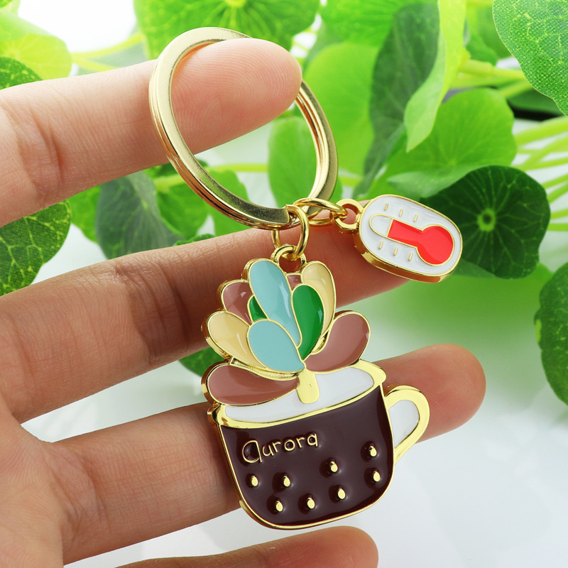 Lovely Cactus Keychain - Image 5
