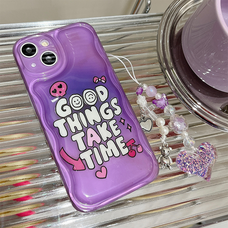 Graffiti English Love Chain Mobile Phone Case - Image 4