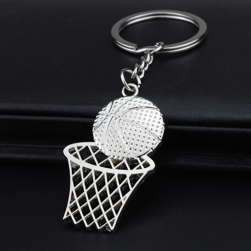 Creative 3D Basketball Keychain - Image 2