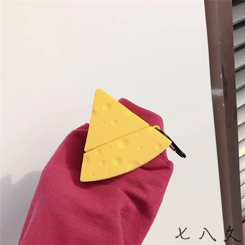 Wireless Bluetooth Stereo Cheese Earphone Case