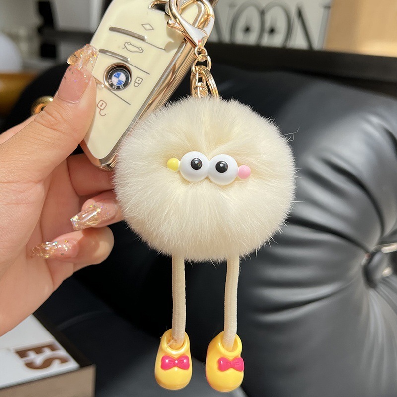 Plush Big Long Leg Small Briquette Key Ring - Image 2