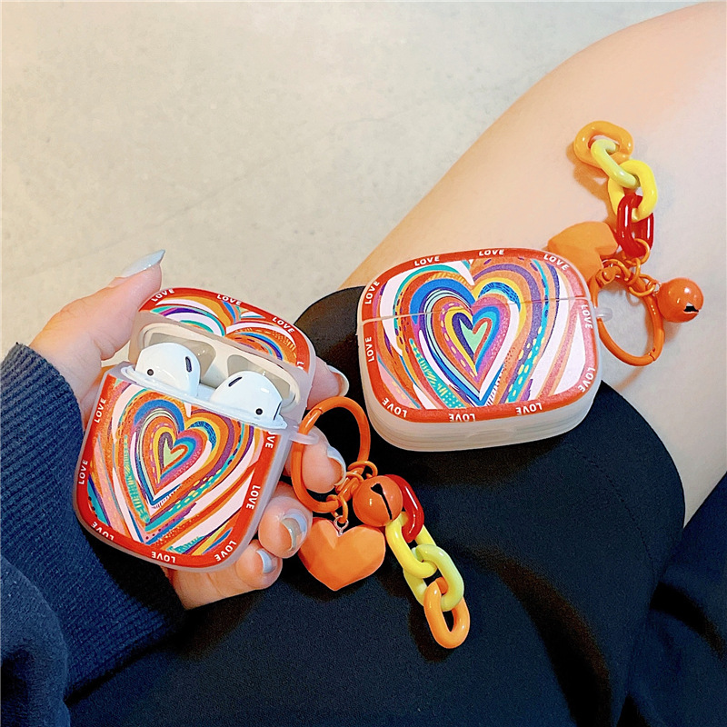 Wireless Graffiti Love Earphone Case