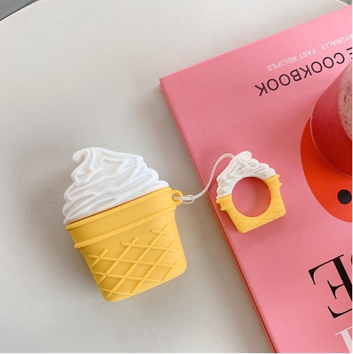 Liquid Silicone Ice Cream Earphone Case - Image 2