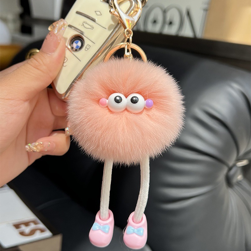 Plush Big Long Leg Small Briquette Key Ring - Image 10
