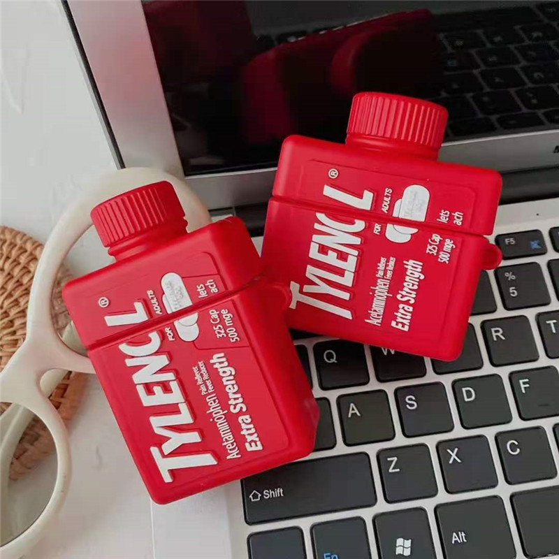 Creative Pain Reliever Earphone Case