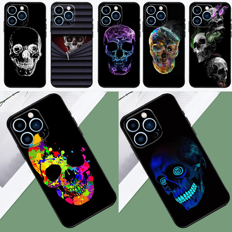 Ghost Skull Face Phone Case
