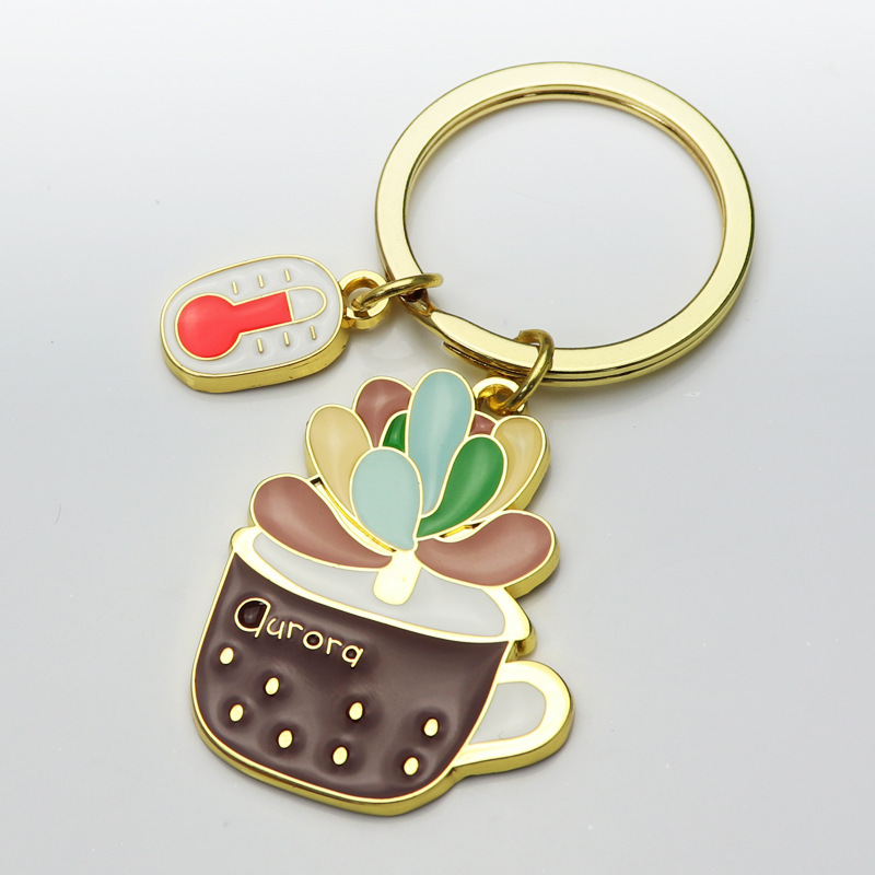 Lovely Cactus Keychain - Image 2
