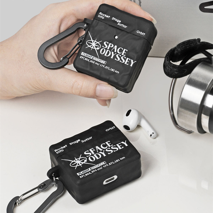 Minimalist Space Odeysey Earphone Case