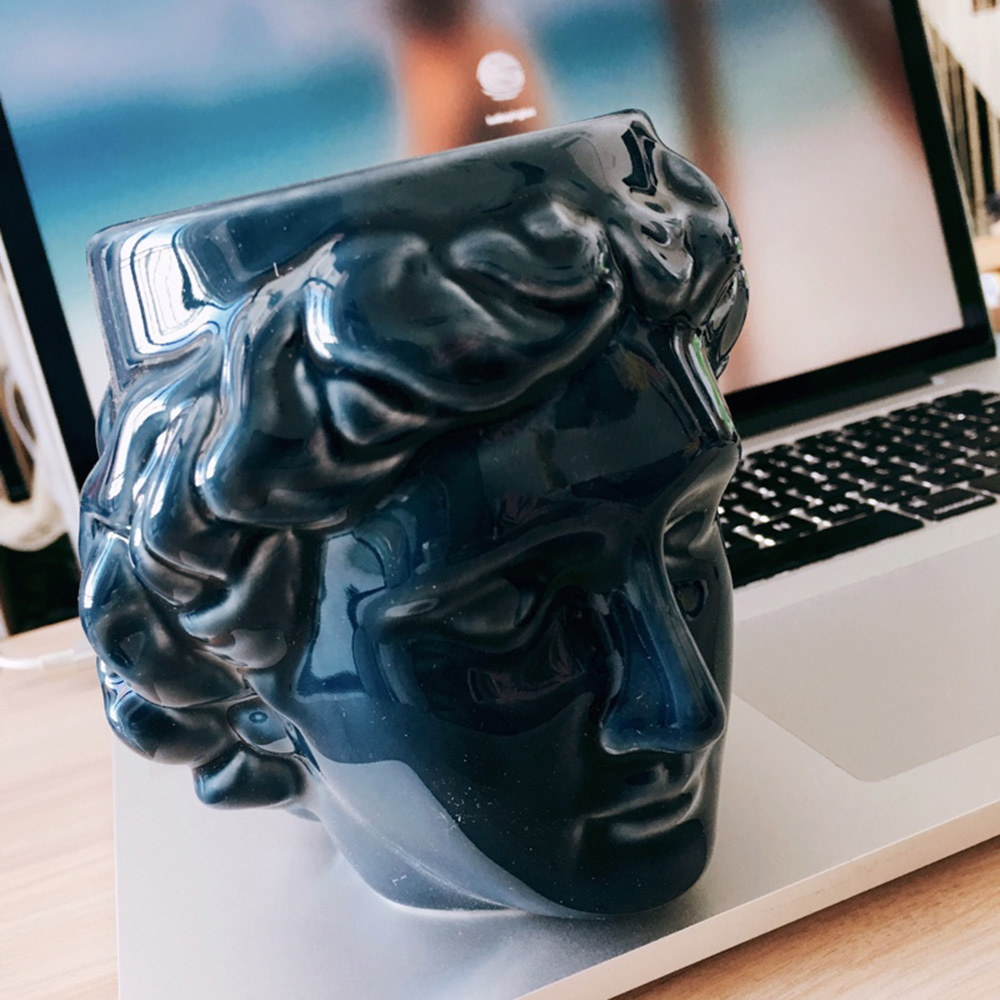 Apollo Statue Ceramic Mug