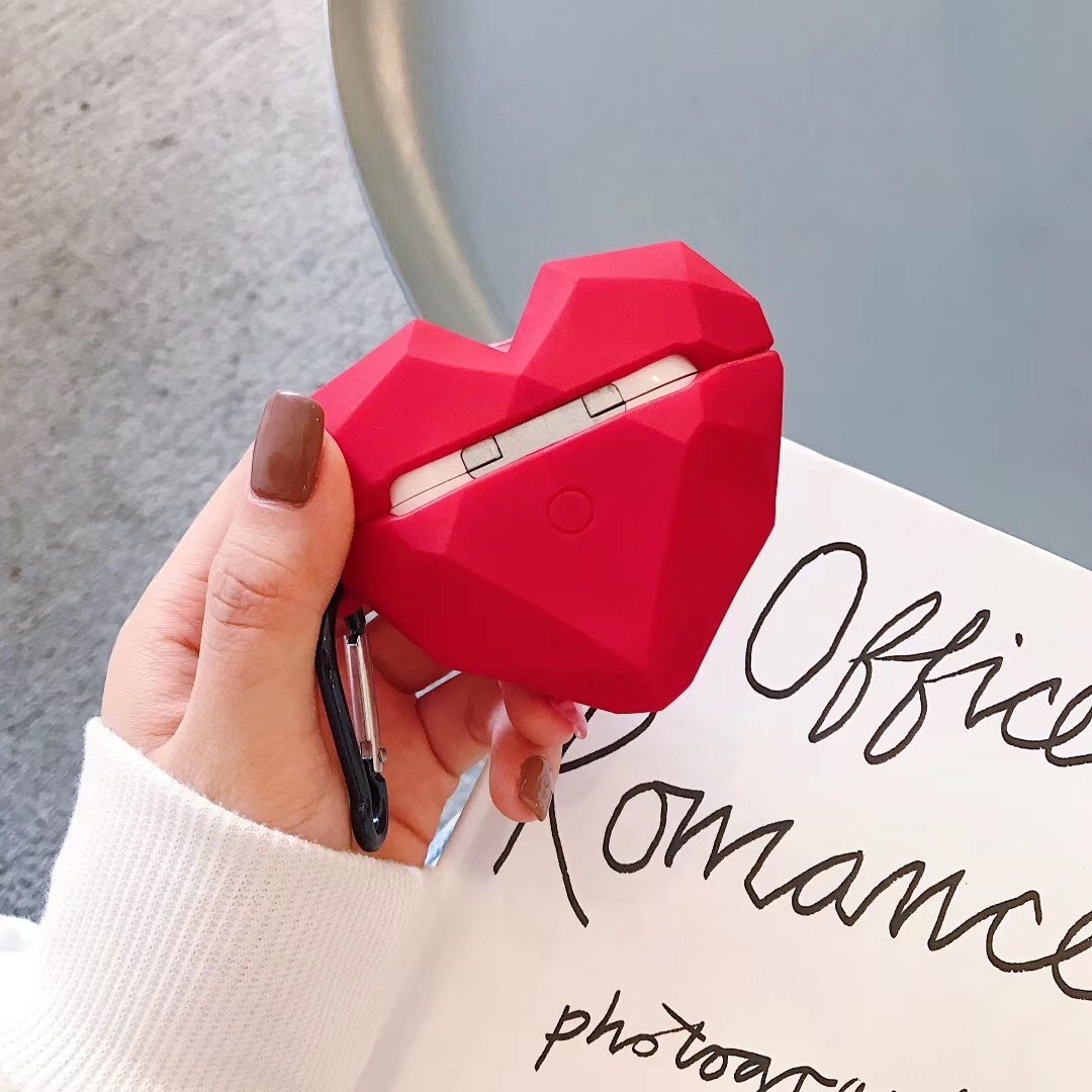 Red Diamond Love Headphone Case