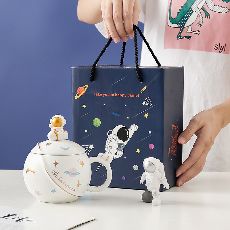 Planetary Astronaut Ceramic Mug