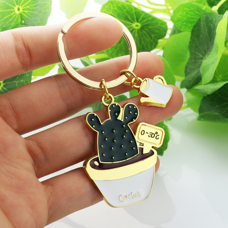 Lovely Cactus Keychain - Image 3