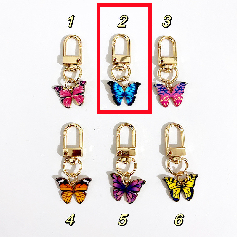Mini Small Butterfly Keychain - Image 10