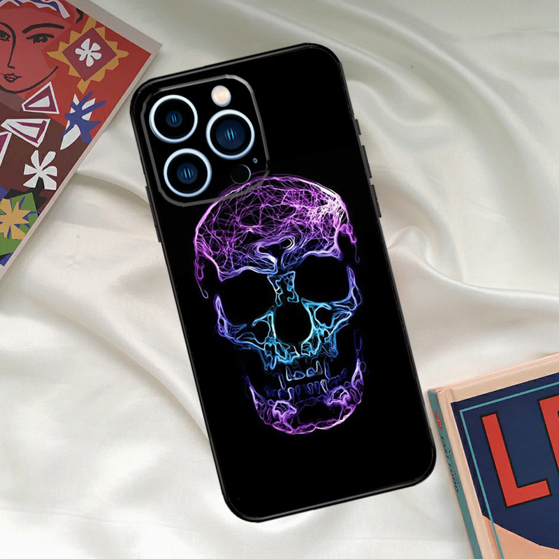 Ghost Skull Face Phone Case - Image 10