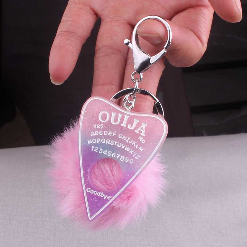 Heart-Shaped Card Keychain
