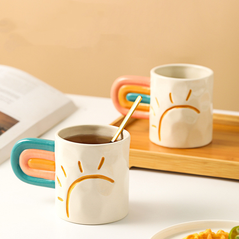 Rainbow Creative Ceramic Mug
