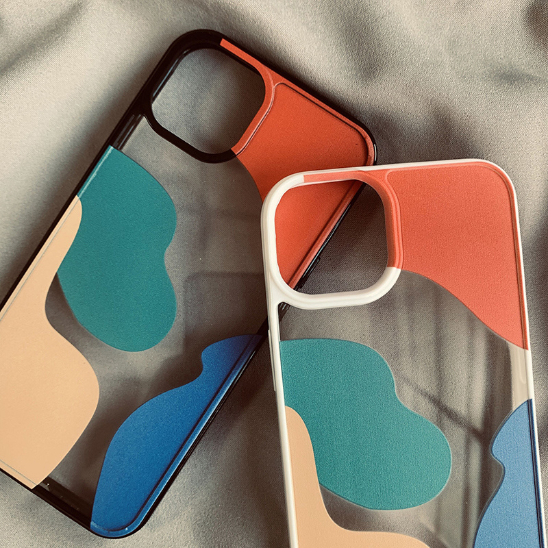 Color Block Geometry Phone Cases - Image 5