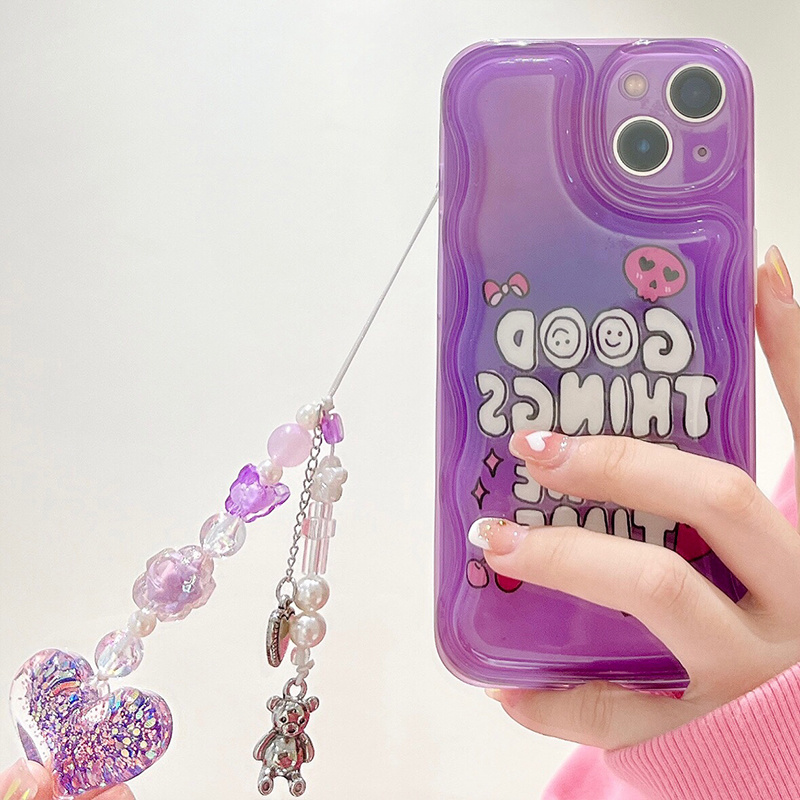 Graffiti English Love Chain Mobile Phone Case - Image 5