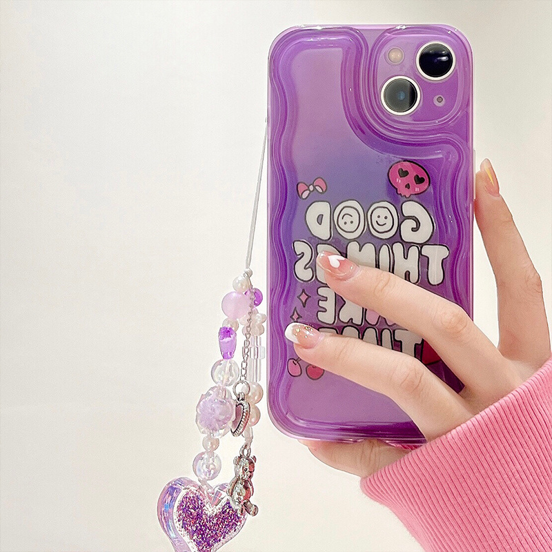 Graffiti English Love Chain Mobile Phone Case - Image 3