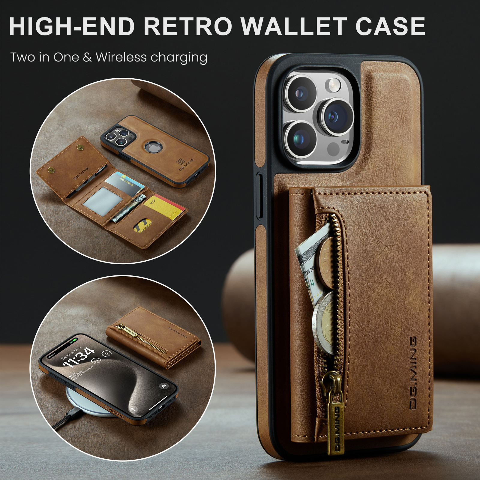 Magnetic Card Holder Phone Sleeve