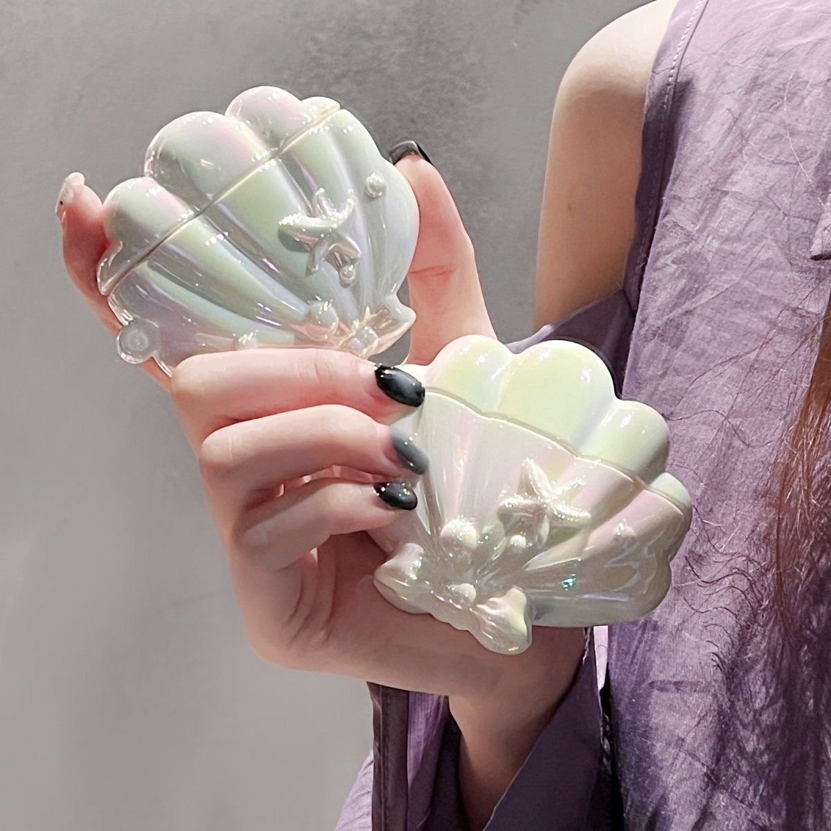 Colorful Shell Headphone Case