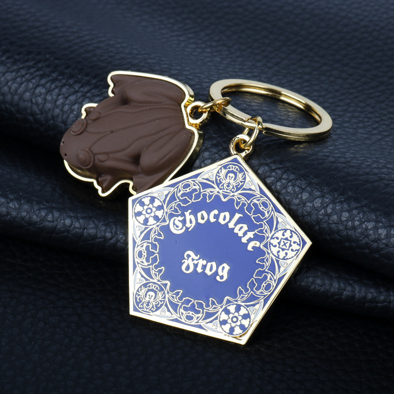 Chocolate Frog Hangtag Keychain