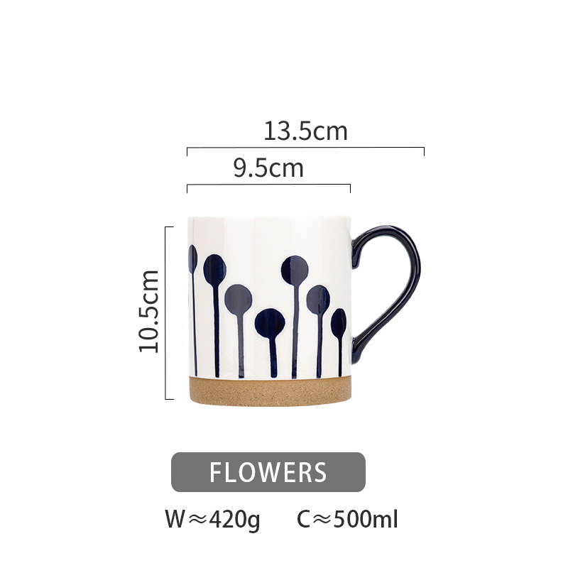 Hand-Painted Ceramic Mug - Image 3