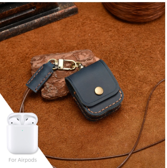 Full Leather Airpods Protective Case