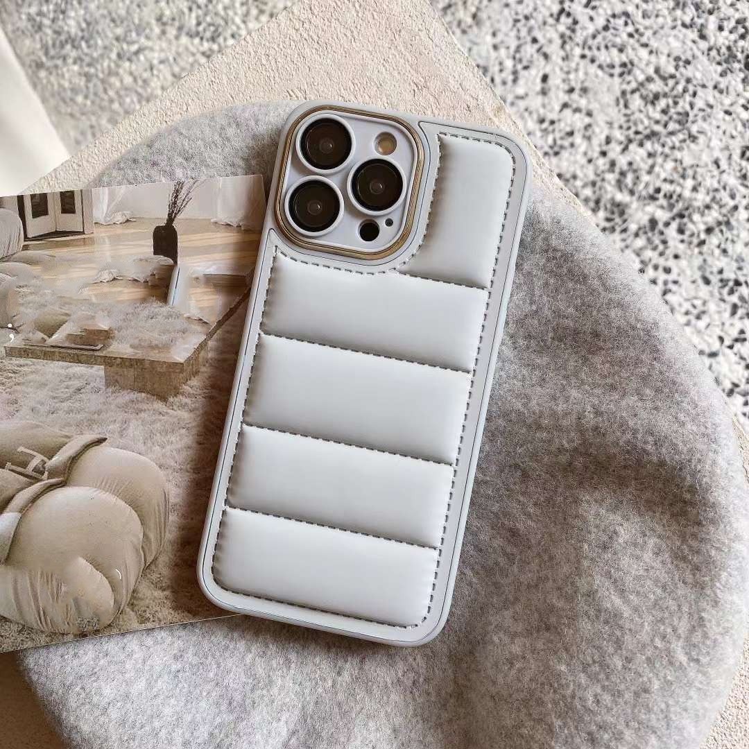 Cotton Filled Down Jacket Phone Case - Image 2