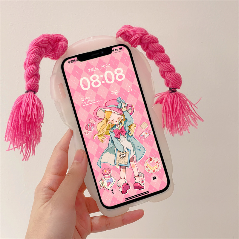 Summer Funny Braid Swimsuit Phone Case - Image 5