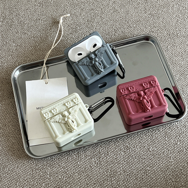 Silicone Angel Protective Earphone Case