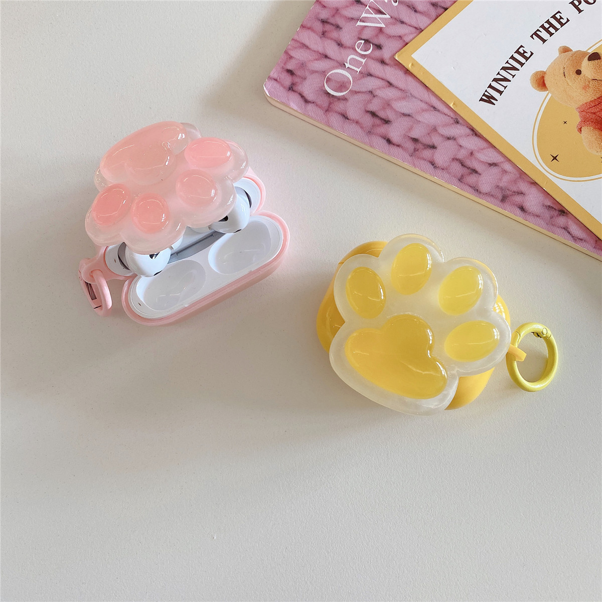 Cute Cat Claw Print Earphone Cover - Image 2