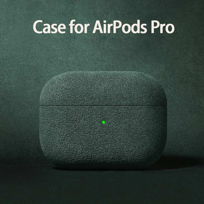 Luxury Leather Alcantara Case For AirPods