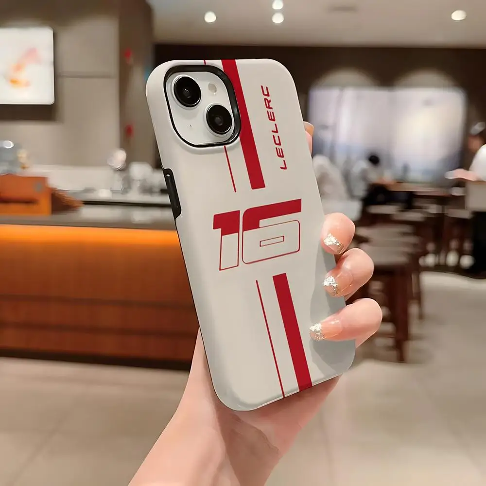 F1 Charles Leclerc 16 Phone Case For iPhone