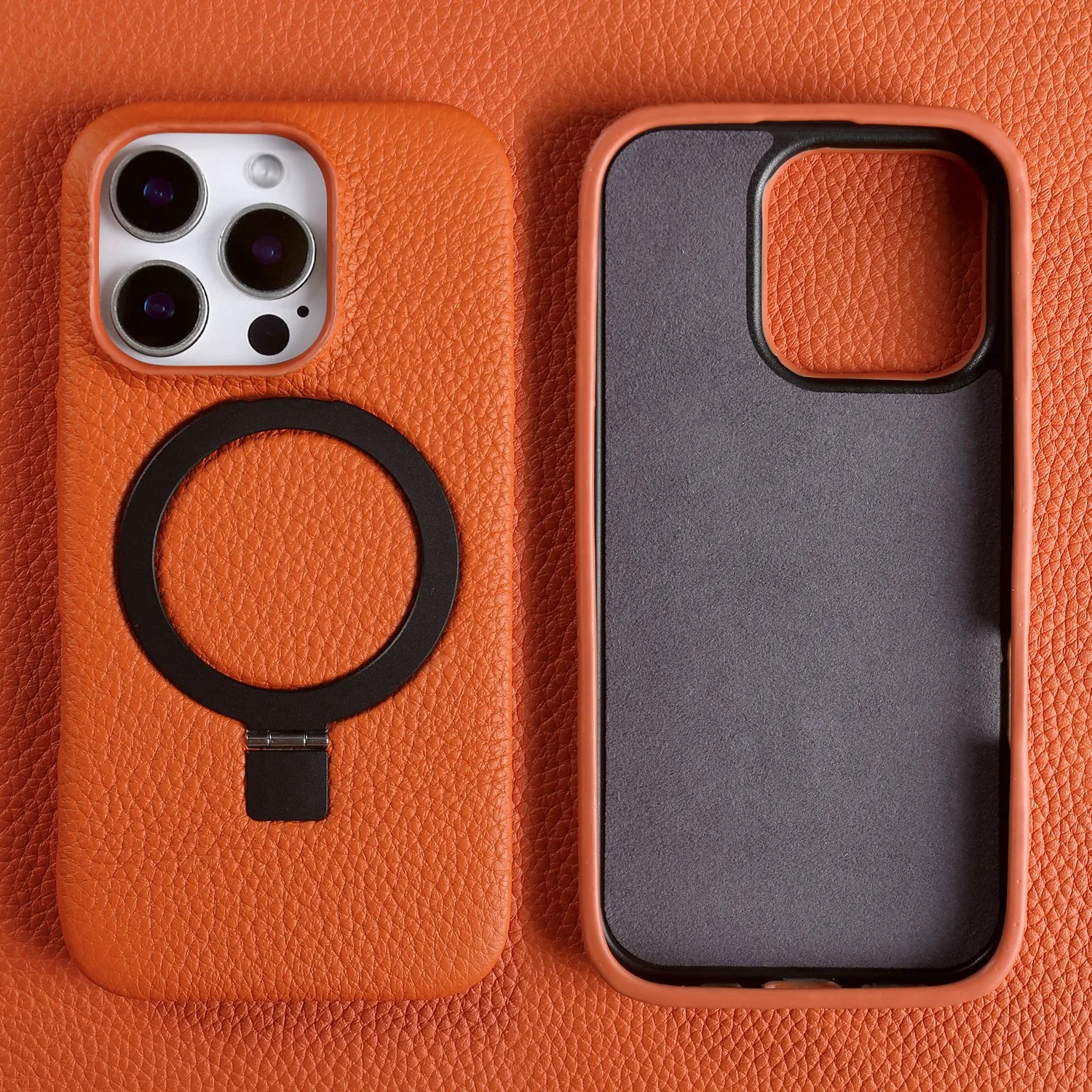 Magnet Ring Stand Phone Case For iPhone