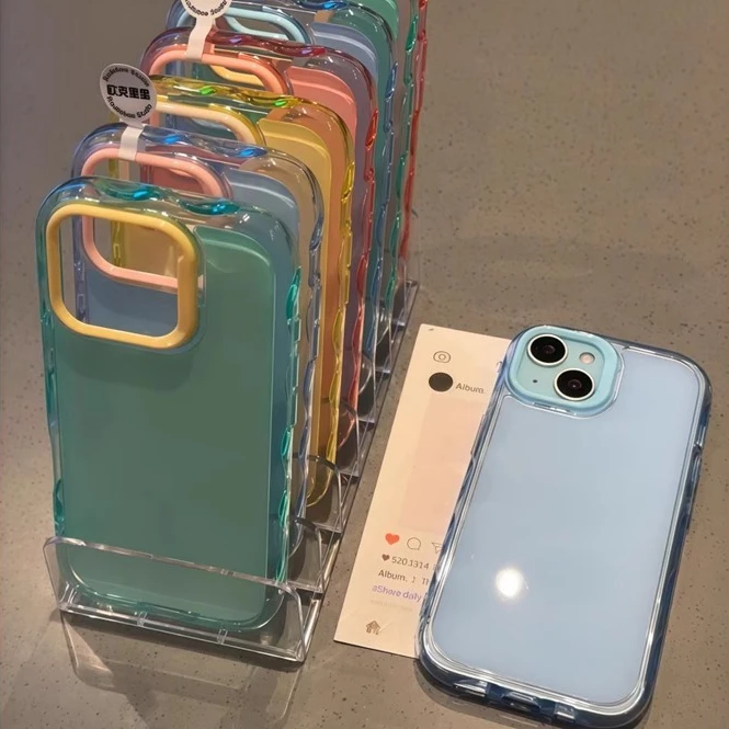 Jelly Candy Color Contrast Case for iPhone - Image 6